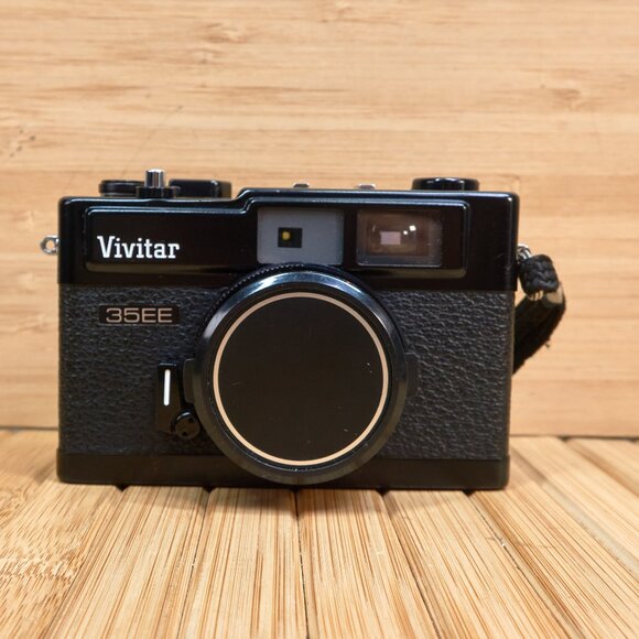 Vintage 70s Vivitar 35EE Rangefinder 38mm f 1:2.8 35mm Film Camera Made in Japan - Picture 2 of 10